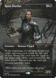 Keen Duelist (0828) (Borderless)