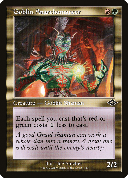 Goblin Anarchomancer (421) (Retro Frame)