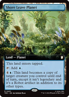 Shore Leave Planet (0401) (Extended Art) (TRC)
