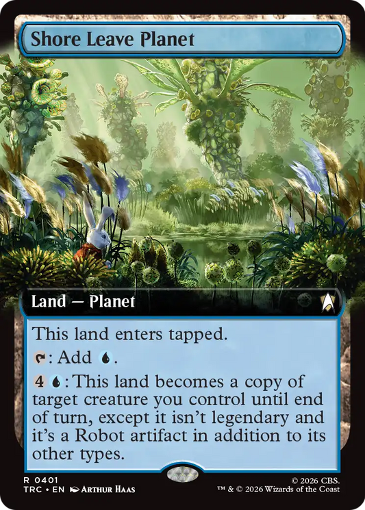 Shore Leave Planet (0401) (Extended Art) (TRC)