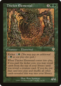 Thicket Elemental - Foil