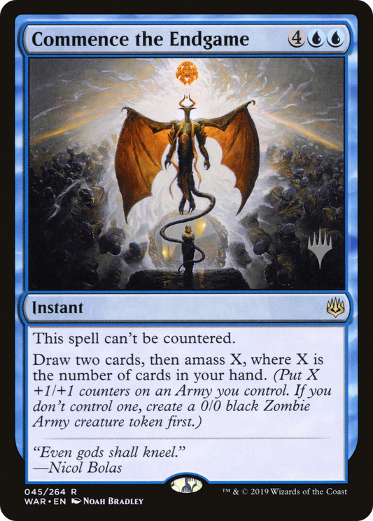 Commence the Endgame (045) (Promo Pack) - Foil