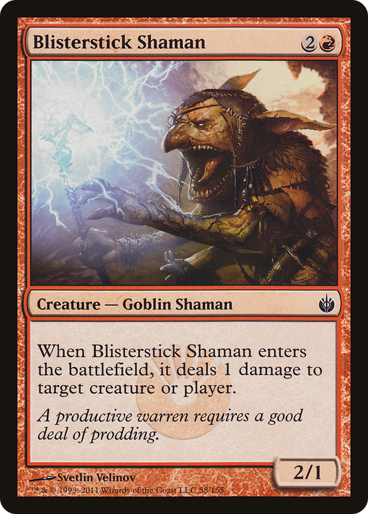 Blisterstick Shaman - Foil