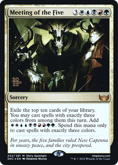 Meeting of the Five (202) (Prerelease) (PSNC) - Foil