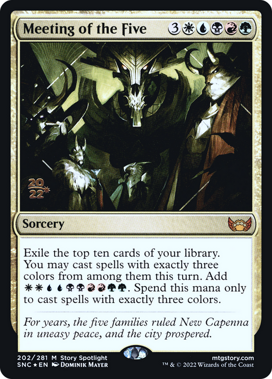 Meeting of the Five (202) (Prerelease) (PSNC) - Foil