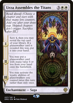Urza Assembles the Titans (037) (Promo Pack) - Foil