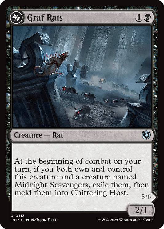 Graf Rats // Chittering Host - Foil