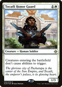 Tocatli Honor Guard (042) (Prerelease) - Foil