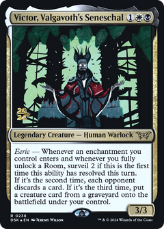 Victor, Valgavoth's Seneschal (0238) (Prerelease) - Foil