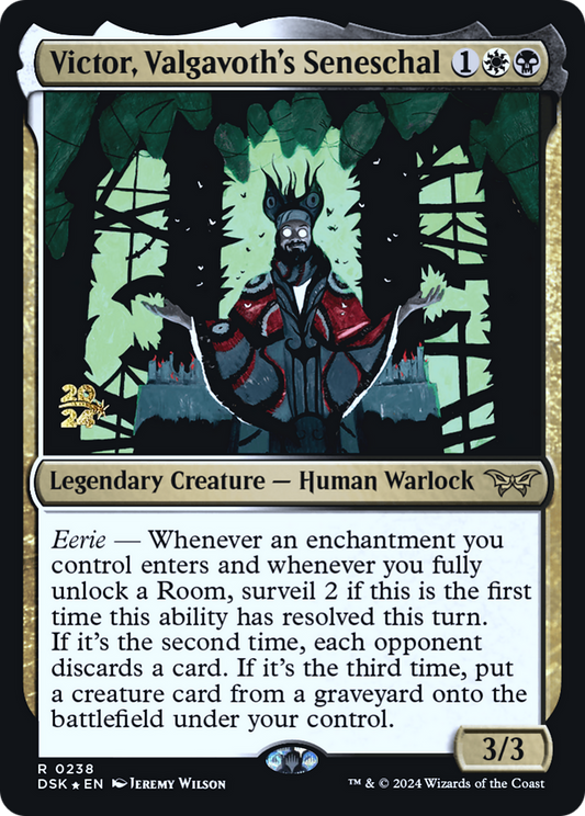 Victor, Valgavoth's Seneschal (0238) (Prerelease) - Foil