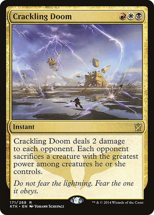 Crackling Doom - Foil