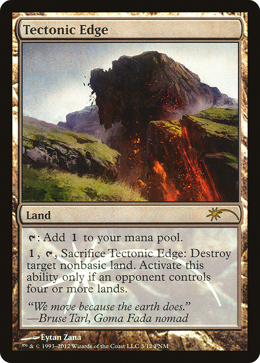 Tectonic Edge (003) (FNM) - Foil