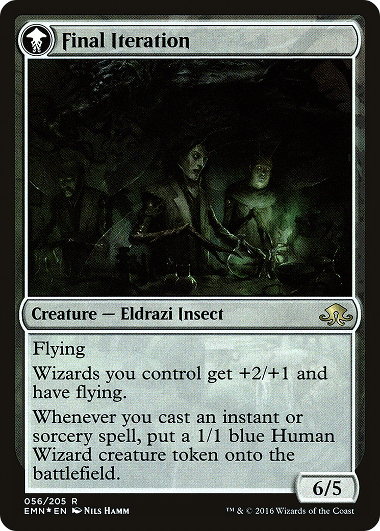 Docent of Perfection // Final Iteration (054) (Prerelease) (PEMN) - Foil