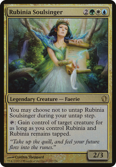 Rubinia Soulsinger (Oversized) - Foil