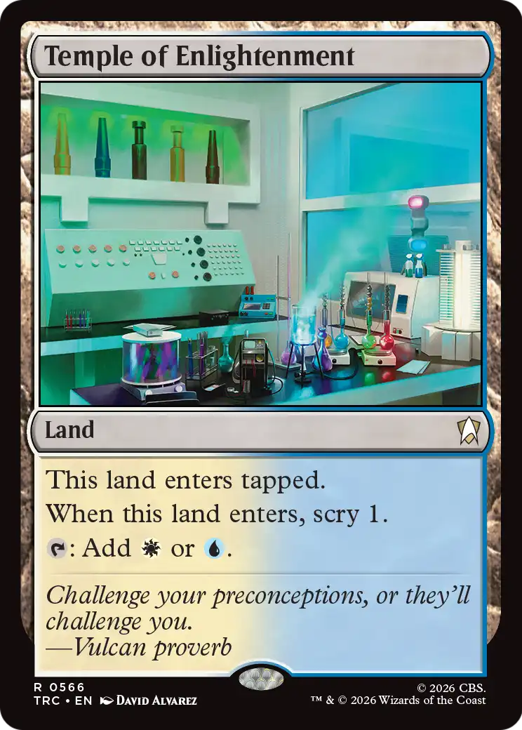 Temple of Enlightenment (TRC) - Surge Foil