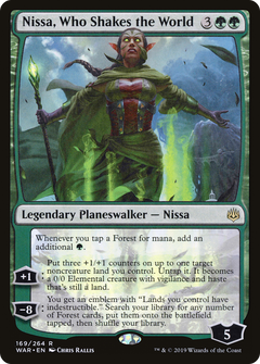 Nissa, Who Shakes the World - Foil