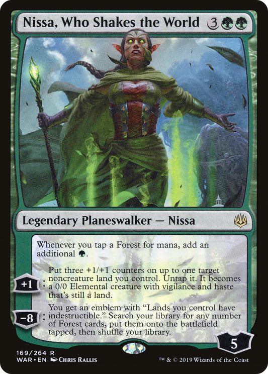 Nissa, Who Shakes the World - Foil
