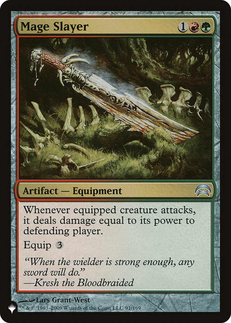 Mage Slayer (HOP-91) (PLST)