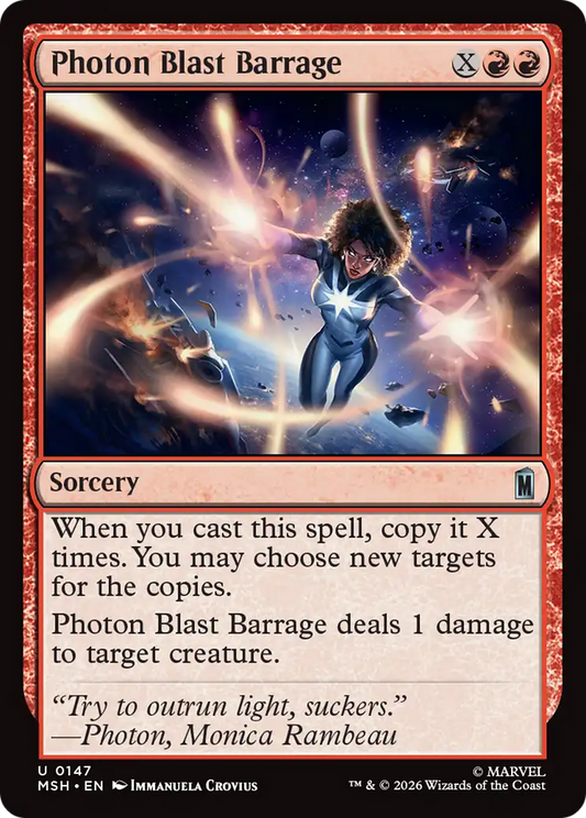 Photon Blast Barrage (0147) (MSH) - Foil