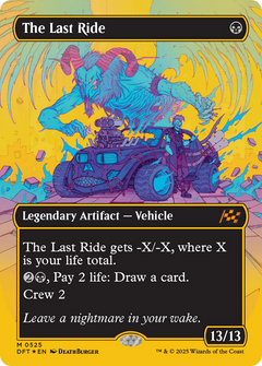 The Last Ride (0525) (Borderless) - First Place Foil
