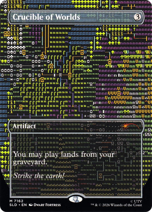 Crucible of Worlds (7162) (Showcase) (SLD) - Foil