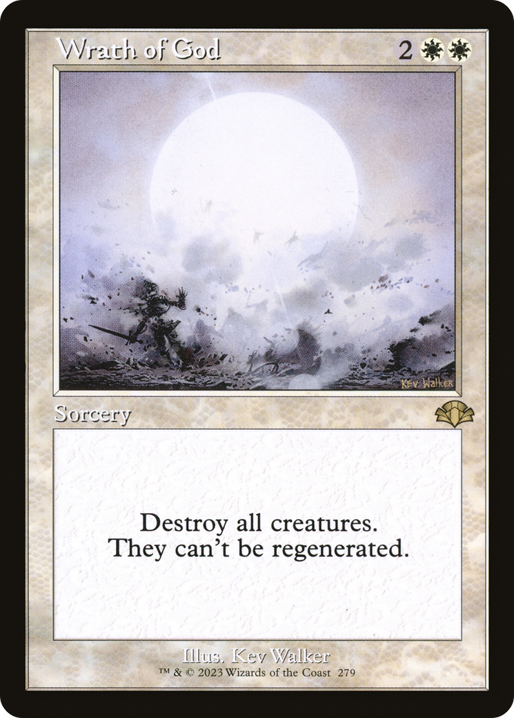 Wrath of God (279) (Retro Frame)