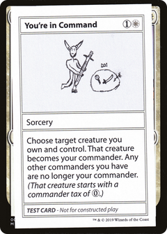 You're In Command (No PW Symbol)