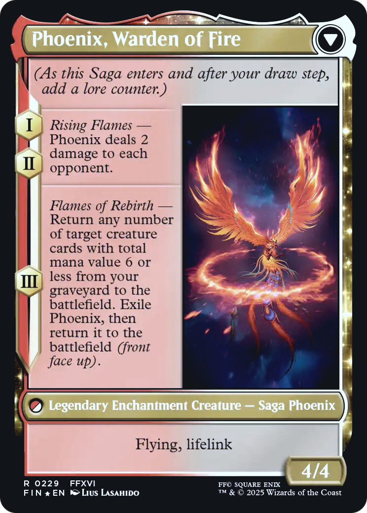 Joshua, Phoenix's Dominant // Phoenix, Warden of Fire (0229) (Prerelease) (PFIN) - Foil