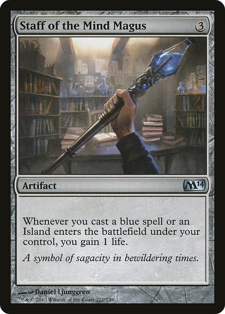 Staff of the Mind Magus - Foil