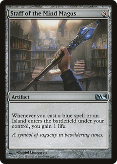 Staff of the Mind Magus - Foil