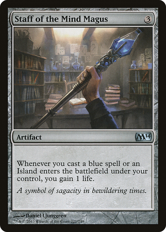 Staff of the Mind Magus - Foil