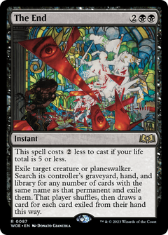 The End (0087) (Promo Pack) - Foil
