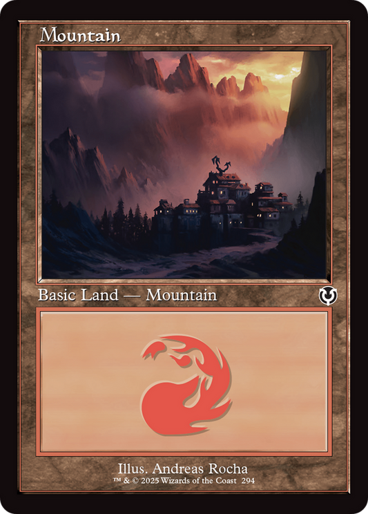 Mountain (0294) (Retro Frame) - Foil