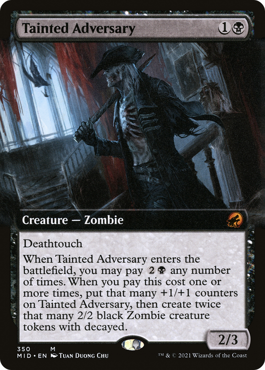 Tainted Adversary (350) (Extended Art) - Foil