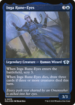 Inga Rune-Eyes (0075) - Foil Etched