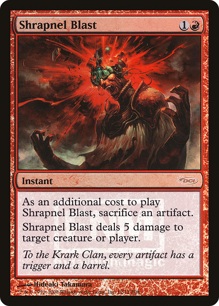 Shrapnel Blast (012) (FNM) - Foil