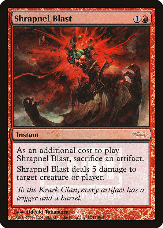 Shrapnel Blast (012) (FNM) - Foil