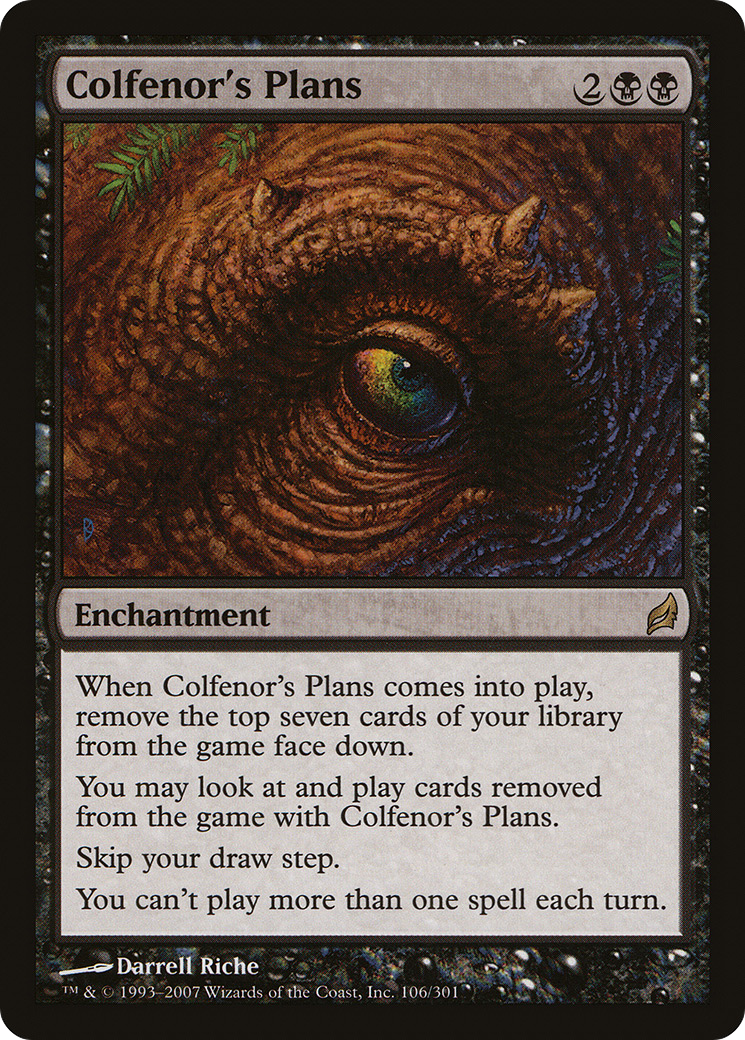 Colfenor's Plans - Foil