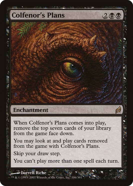 Colfenor's Plans - Foil