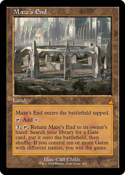 Maze's End (0465) (Retro Frame) - Foil
