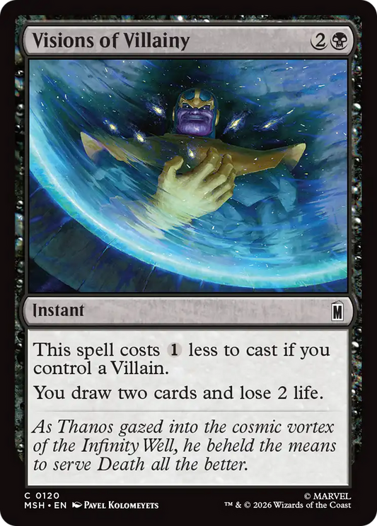 Visions of Villainy (MSH) - Foil