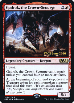 Gadrak, the Crown-Scourge (146) (Prerelease) - Foil