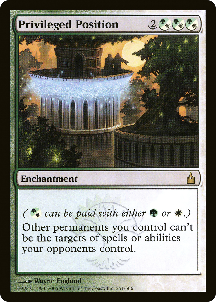 Privileged Position - Foil