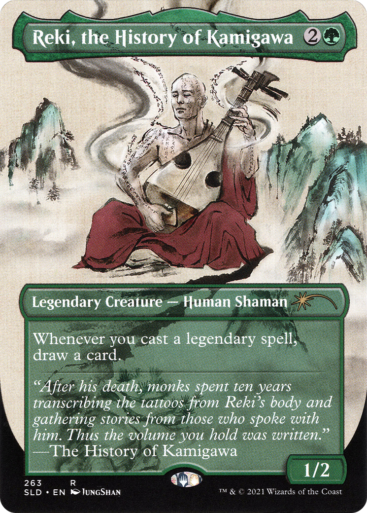 Reki, the History of Kamigawa (263) (Borderless)
