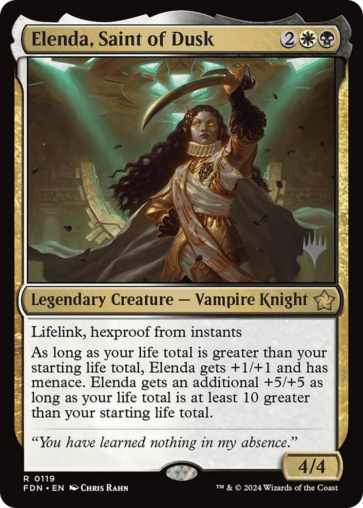 Elenda, Saint of Dusk (0119) (Promo Pack) pfdn
