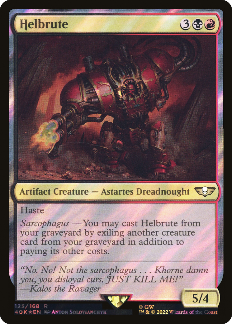 Helbrute - Surge Foil