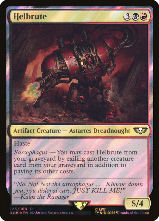 Helbrute - Surge Foil