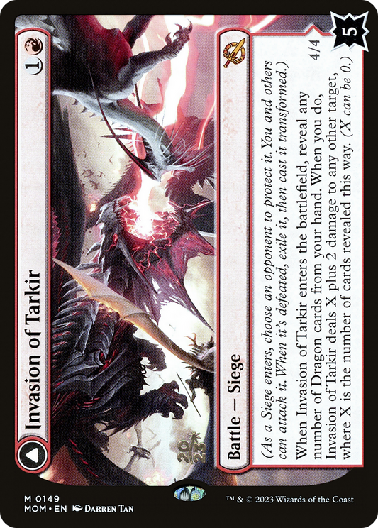 Invasion of Tarkir // Defiant Thundermaw (0149) (Prerelease) (PMOM) - Foil
