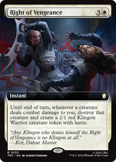 Right of Vengeance (0235) (Extended Art) (TRC)