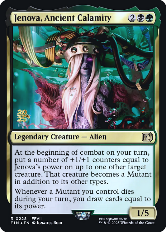 Jenova, Ancient Calamity (0228) (Prerelease) - Foil